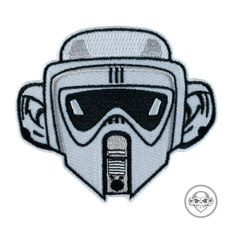 Grumpy Biker Scout Trooper Monkey Morale Patch